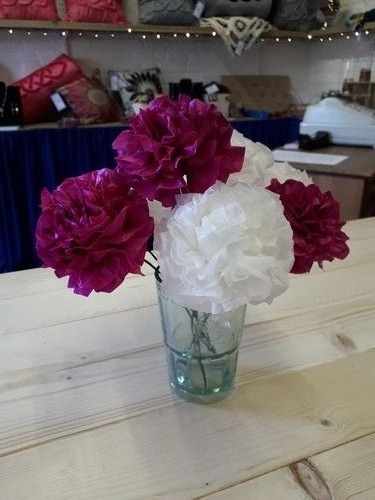 Paper Flowers (Carnations)